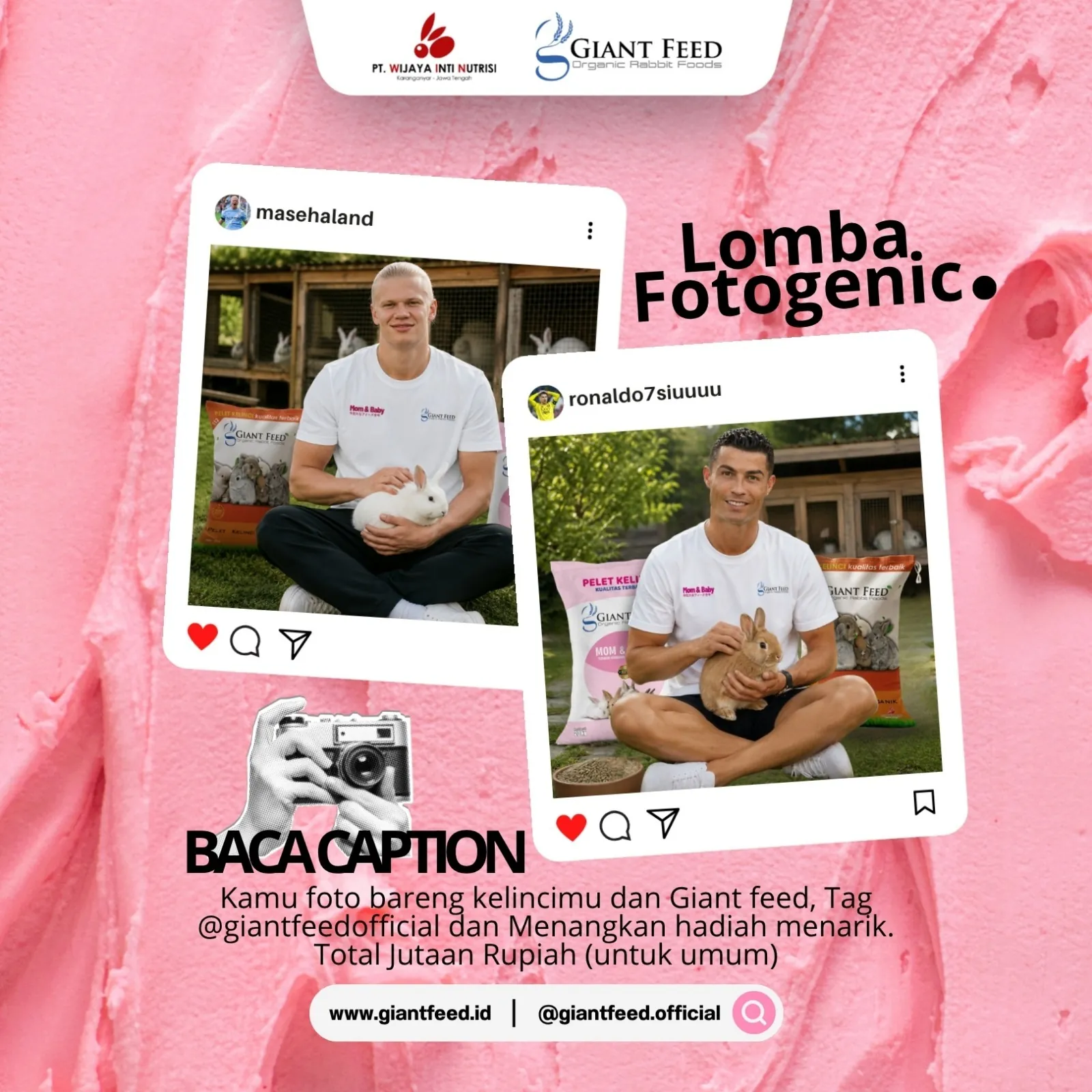 Lomba Foto Photogenic Giant Feed: Menangkan Hadiah Jutaan!